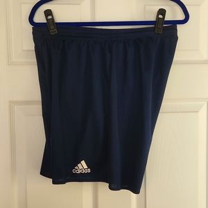 Mens large navy blue Adidas athletic short
